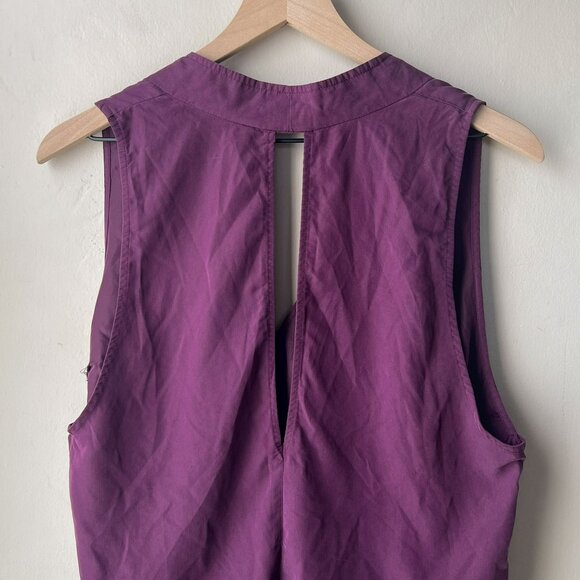 Free People Purple Simply Days V-neck Top - Picture 5 of 12